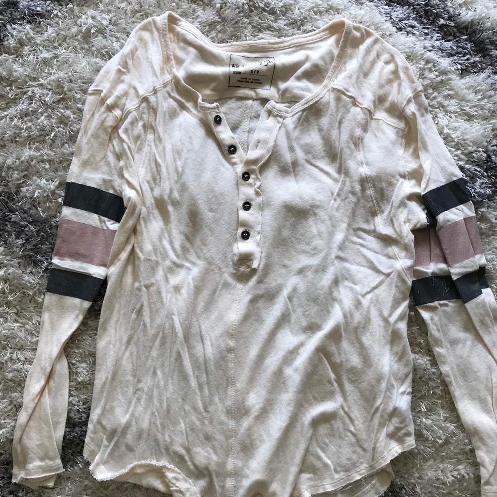 Free People Varsity Stripe Henley
